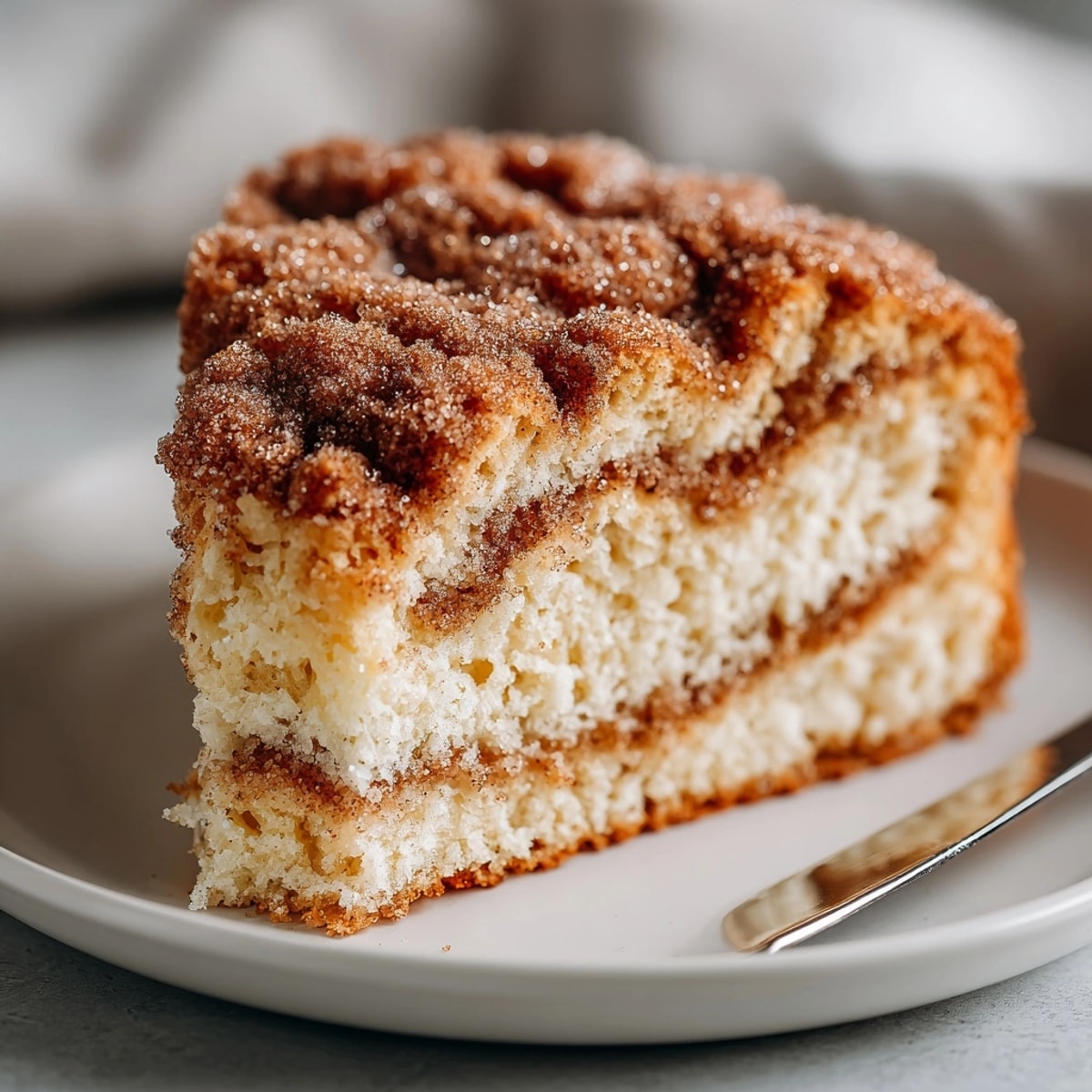 Golden cinnamon sugar scones on a parchment-lined baking sheet, ready for breakfast enjoyment