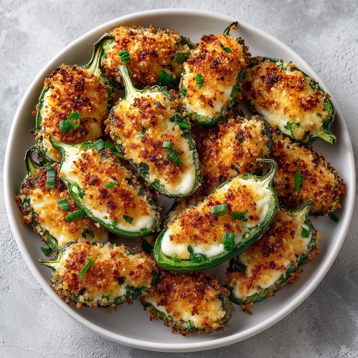 Fried Stuffed Cheese Jalapeño Poppers served hot with a side of ranch dipping sauce.