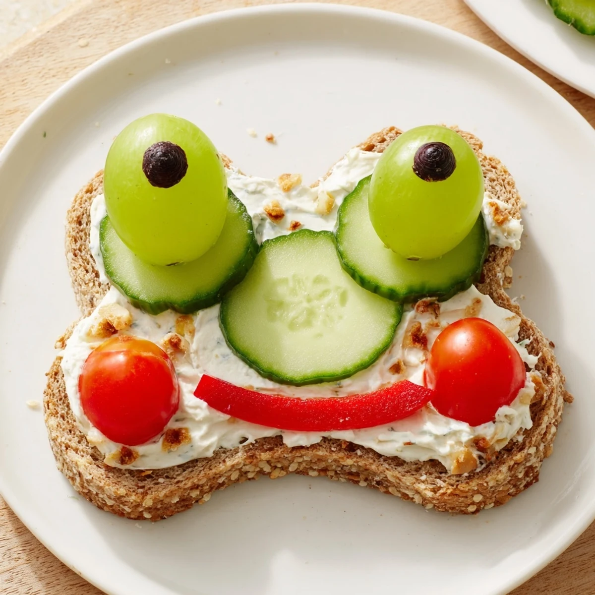 Delightful Prince Charming Froggy Sandwiches – perfect for kids' lunches, showing creative sandwich art.