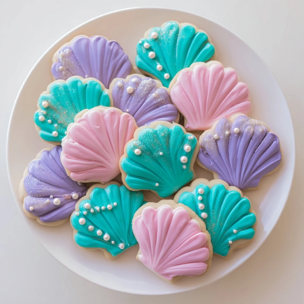 Seashell Sweets Whimsical Cookies