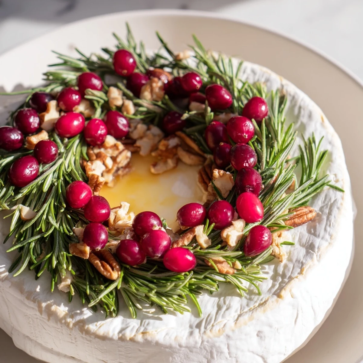Brie Cheese with Rosemary