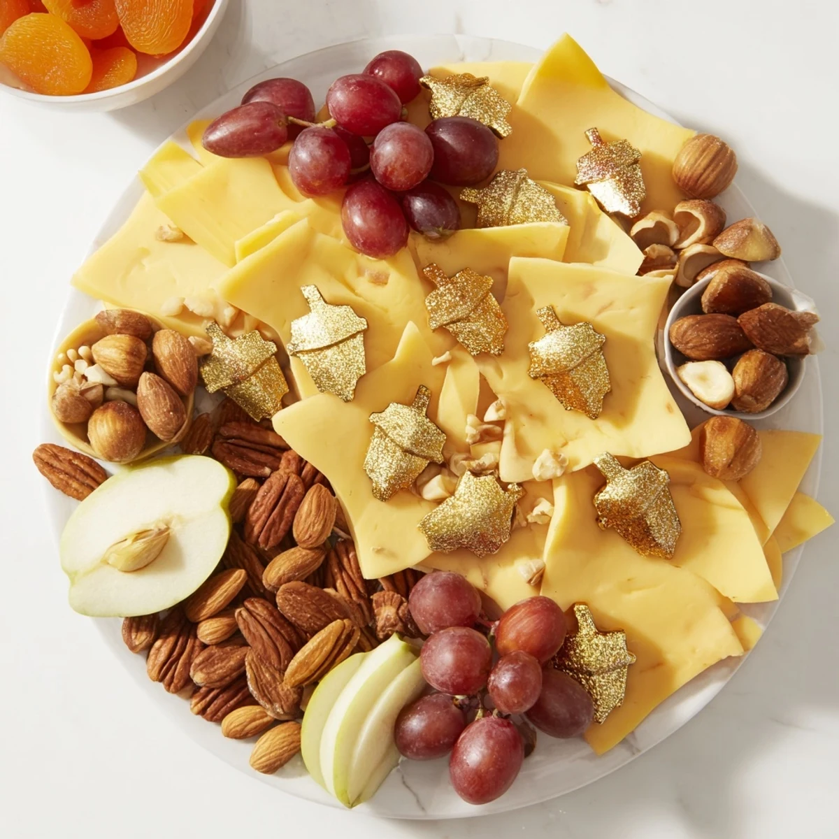 Gilded Acorn Nut Board