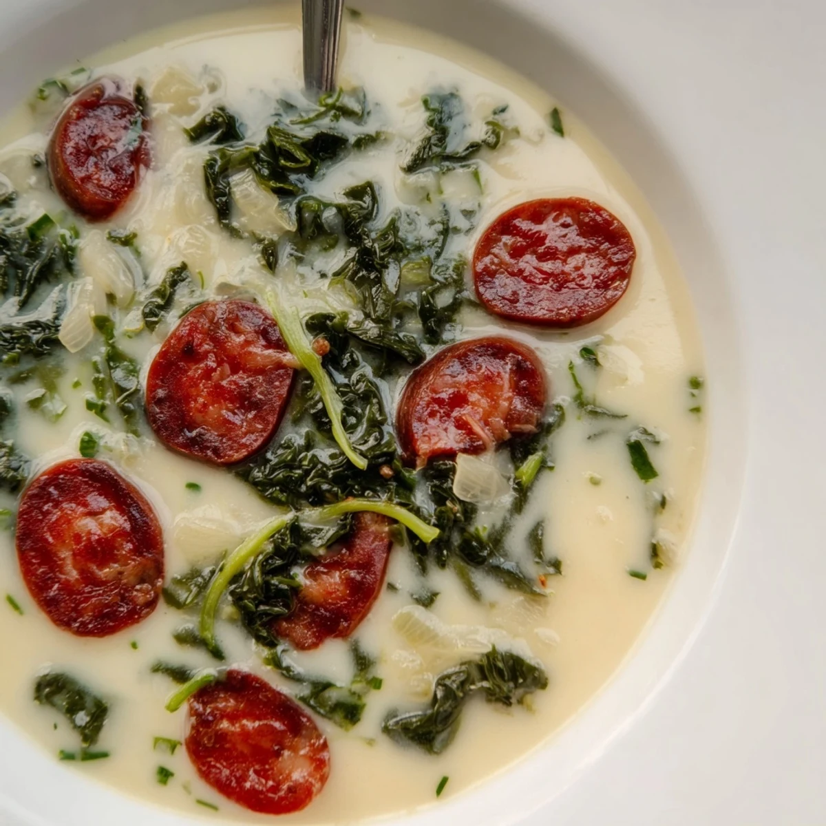 Get cozy with this homemade Caldo Verde, a comforting Portuguese soup perfect for cooler evenings.