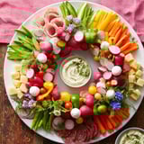 Spring Wreath Appetizer Platter