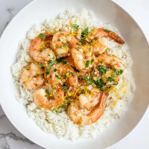 Garlic Butter Shrimp Bowl