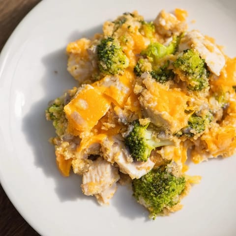 Cheddar Broccoli Chicken Bake