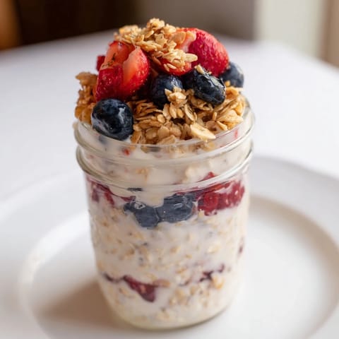 Creamy Overnight Oats Jars