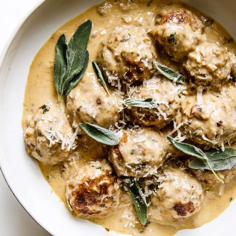 Easy Turkey Meatballs Pumpkin Sage