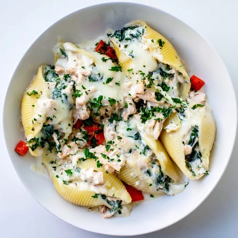 High-Protein Cottage Cheese Alfredo