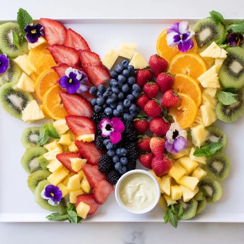 Butterfly Garden Fruit Board