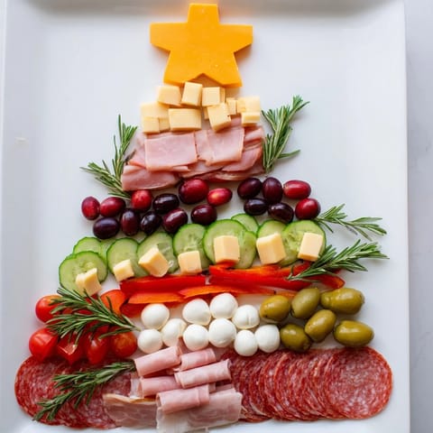 Christmas Tree Charcuterie Board