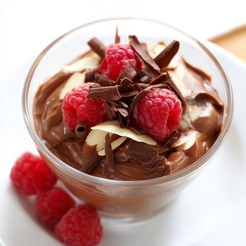 A close-up of a dark, decadent Chocolate Avocado Mousse, ready to be enjoyed with a spoon.