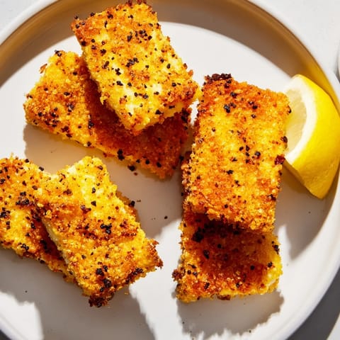 Crispy Panko Halloumi