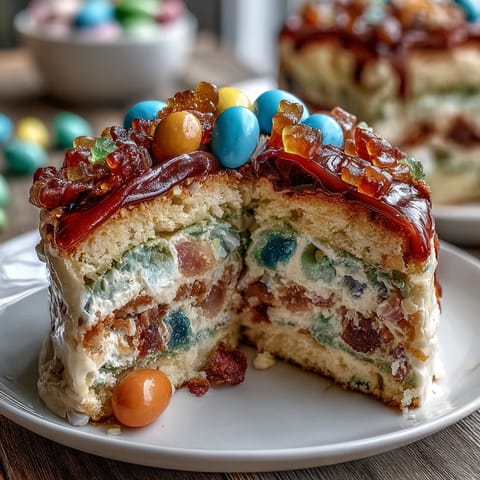 Cinco de Mayo Piñata Cake