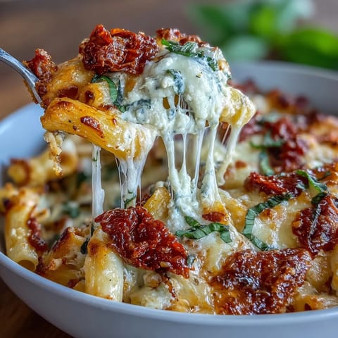 Sun-Dried Tomato Pasta Bake