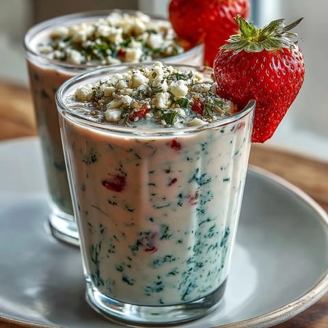 Strawberry Spinach Smoothie