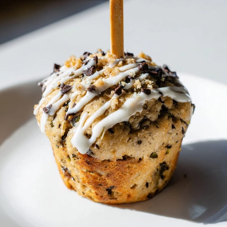 Muffin pops infused with dill pickles and sweet tea, great for adventurous taste buds.