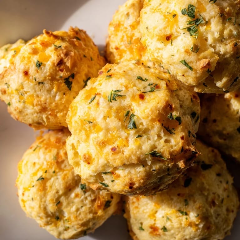 Deliciously baked Chili Garlic Cheese Biscuit Donuts, perfect for a cozy brunch treat.