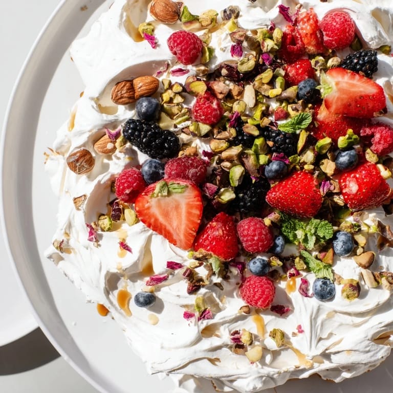 Lush Butter Board Dessert Version featuring whipped cream cheese and sweet toppings.
