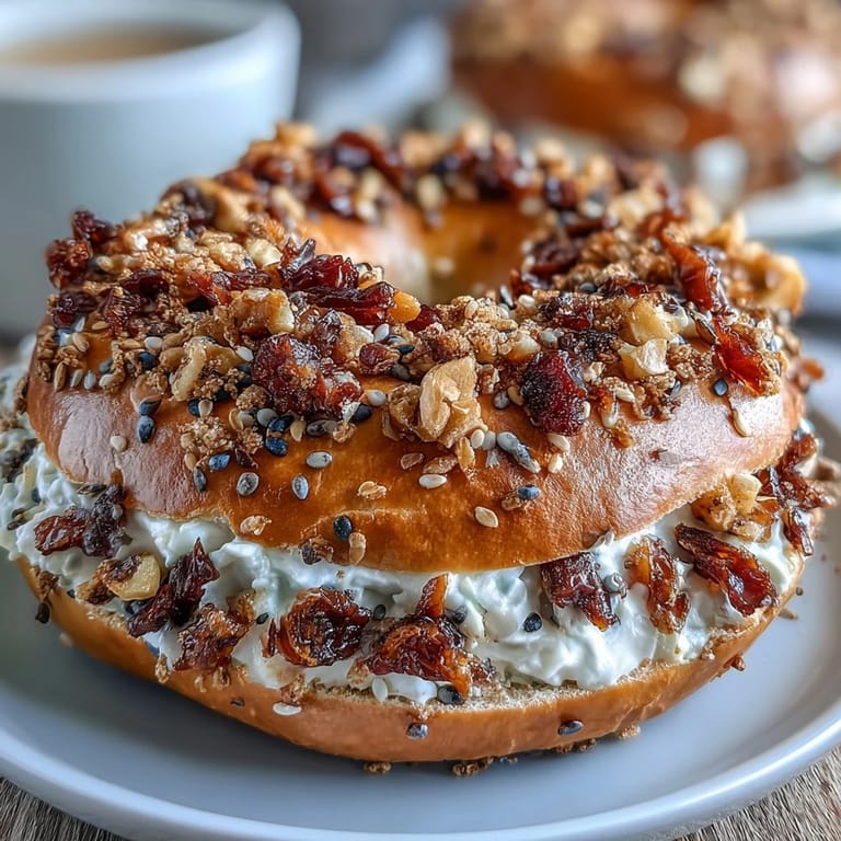 Soft, chewy bagels made with Greek yogurt, sprinkled with everything bagel seasoning, perfect for a high-protein morning meal.